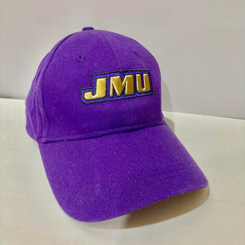 Daniels James Madison University JMU purple baseball cap hat